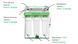 Фільтр зворотного осмосу Ecosoft PURE BALANCE з помпою на станині (MO675MBALPSECO) MO675MBALPSECO фото 4