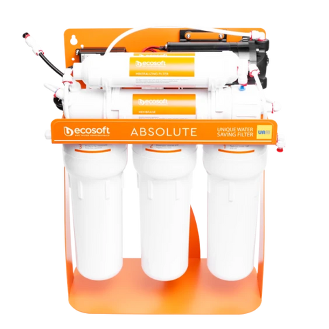 Фільтр зворотного осмосу Ecosoft Absolute з мінералізатором з помпою на станині (MO675MPSECO) MO675MPSECO фото