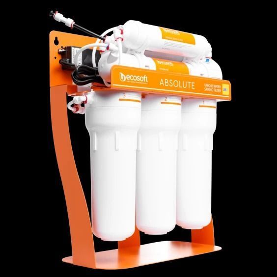 Фільтр зворотного осмосу Ecosoft Absolute з мінералізатором з помпою на станині (MO675MPSECO) MO675MPSECO фото