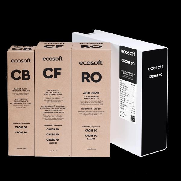 Компактний розумний фільтр зворотного осмосу CROSS90 (MO3600PECO) MO3600PECO фото