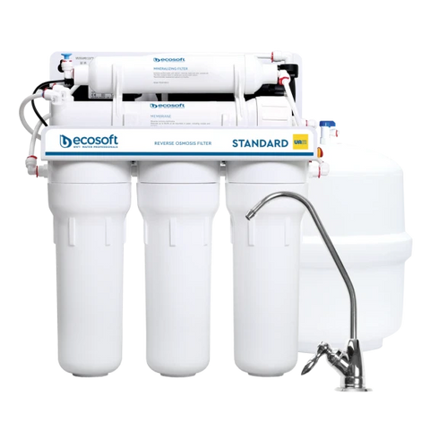 Фільтр зворотного осмосу Ecosoft Standard PRO з мінералізацією та помпою (MO550MPECOSTD) MO550MPECOSTD фото