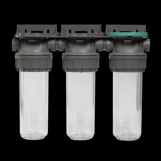 Колба фільтра прозора 3P TRIPLEX РЕТ для холодної води Ecosoft 3/4" FTPP3P0130/G118 фото