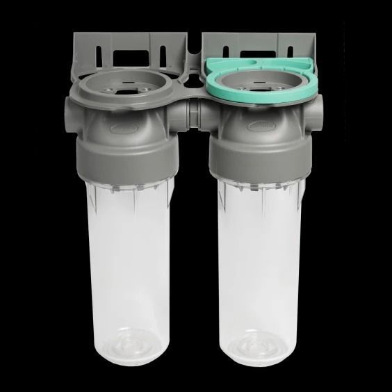 Колба фільтра прозора 2P DUPLEX РЕТ для холодної води Ecosoft 3/4" FDPP2P0130/G118 фото
