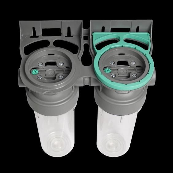 Колба фільтра прозора 2P DUPLEX РЕТ для холодної води Ecosoft 3/4" FDPP2P0130/G118 фото