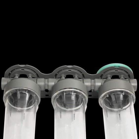Колба фільтра прозора 2P TRIPLEX РЕТ для холодної води Ecosoft 3/4" FTPP2P0130/G118 фото