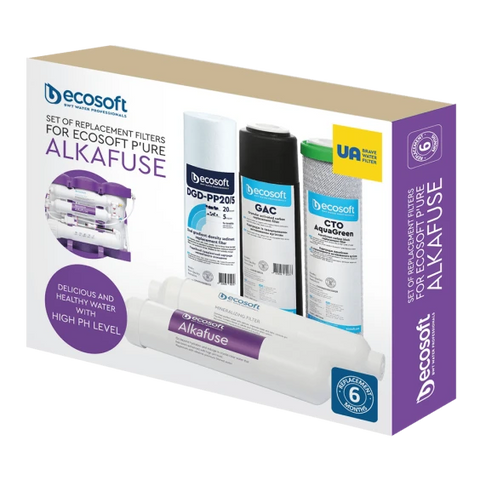 Комплект картриджів Ecosoft PURE Alkafuse "6 місяців" (CHV5PUREALC) CHV5PUREALC фото