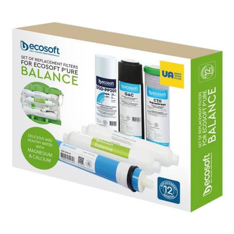 Комплект картриджів Ecosoft PURE Balance "12 місяців" (CHV6PUREBAL) CHV6PUREBAL фото