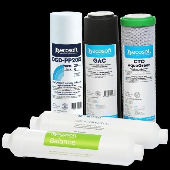 Комплект картриджів Ecosoft PURE Balance "6 місяців" (CHV5PUREBAL) CHV5PUREBAL фото